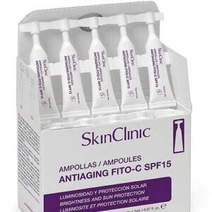 SkinClinic Antiaging fito-C SPF 15 ampoules / Антивіковий фітококтейль з вітаміном С та SPF 10 х 2 мл