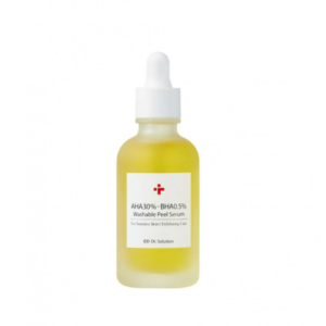 CUSKIN Dr.Solution AHA 30% BHA 0.5% Washable Peel Serum /  Пілінг-сироватка з AHA 30% та BHA 0,5% кислотами