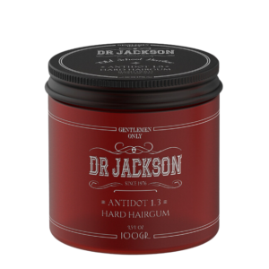 Dr Jackson Gentlemen Only Old School Barber Antidot 1.3 Hard Hairgum  / Глянцевий віск для укладання волосся гелевої текстури, сильна фіксація