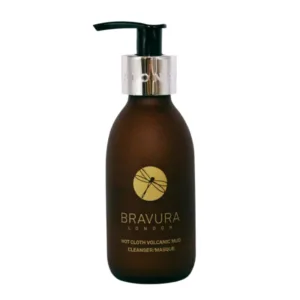 Bravura London Hot Cloth Volcanic Mud Cleanser/Masque / Засіб для вмивання/маска для глибокого очищення пор