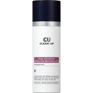 CUSKIN Clean-Up Dual Activator Retinol 0.3% Bakuchiol 0.75% / Сироватка з ретинолом 0,3% та бакучіолом 0,75%