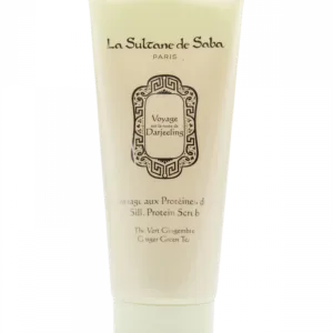 La Sultane De Saba Silk Protein Scrub Ginger Green Tea Fragrance / Скраб для тіла з протеїнами шовку "Зелений чай та імбир"