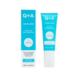 Q+A Squalane Hydrating Daily Sunscreen / Зволожуючий сонцезахисний крем для обличчя