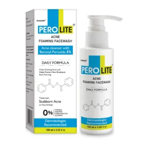 Perolite Foaming Facewash Benzoyl Peroxide 3% / Пінка для вмивання з 3% бензоїл пероксиду