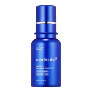 Medicube One Day Exosome Shot Pore Ampoule 7500 / Інтенсивна сироватка з екзосомами та спікулами для звуження пор