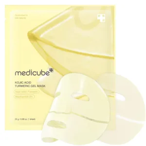 Medicube Kojic Acid Turmeric Brightening Gel Mask / Освітлювальна гідрогелева маска з койєвою кислотою та куркумою