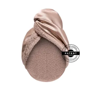 MON MOU Soft Silk Turban Beige / Рушник-тюрбан з натурального шовку