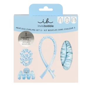 Invisibobble GIFT SET Baby Curl S / Подарунковий набір (2 резинки SPRUNCHIE, 1 заколка та 1 стрічка)