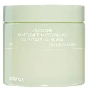 Celimax Ji Woo Gae Heartleaf BHA Peeling Pad / Очищувальні пілінг-пади з екстрактом хауттюйнії та BHA кислотами