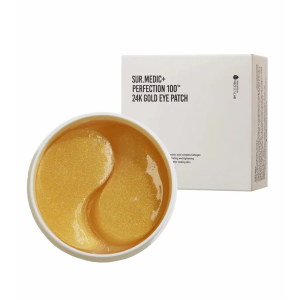 Neogen SUR.MEDIC+ Perfection 100 24K Gold Eye Patch / Розгладжувальні патчі під очі з частинками золота