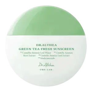 Dr.Althea Green Tea Fresh Sunscreen / Сонцезахисний крем з екстрактом зеленого чаю
