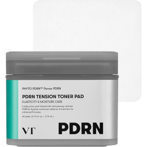 VT Cosmetics PDRN Tension Toner Pad / Тонер-пади з PDRN для пружності та глибокого зволоження шкіри