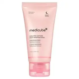 Medicube PDRN Pink Caffeine Night Wrapping Mask / Нічна маска-плівка з полінуклеотидами та кофеїном